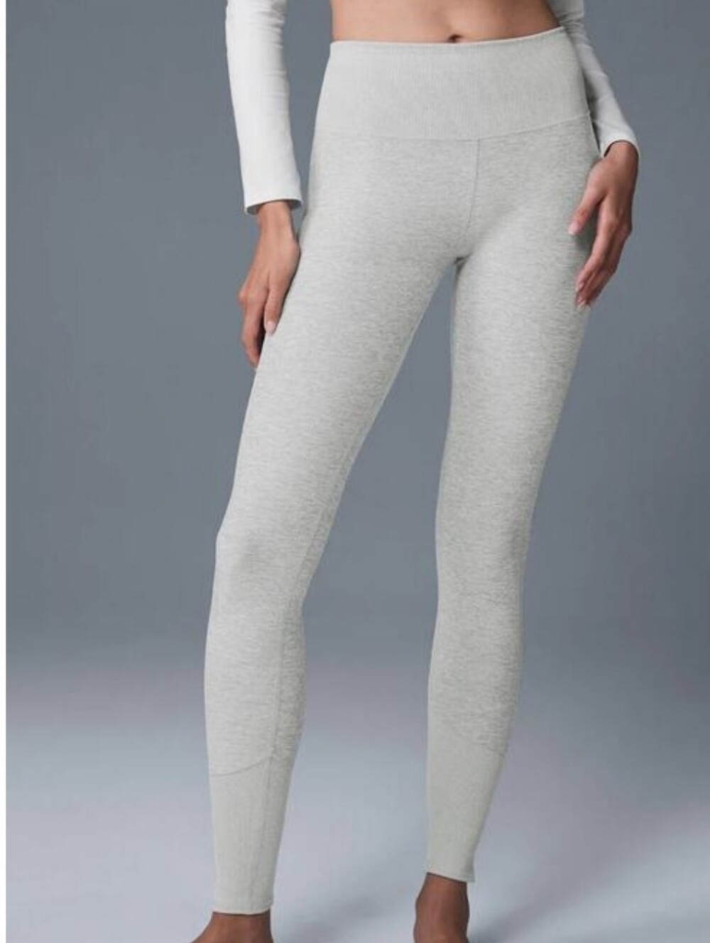 ALO Yoga Alosoft Lounge Ribbed High Rise Leggings Women's S